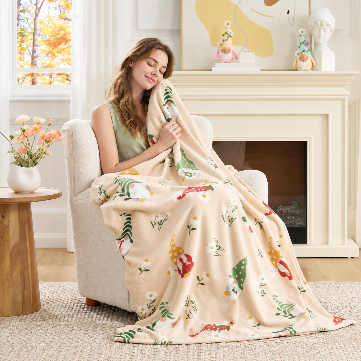 Ultra Soft Christmas Plush Blanket For Men And Women