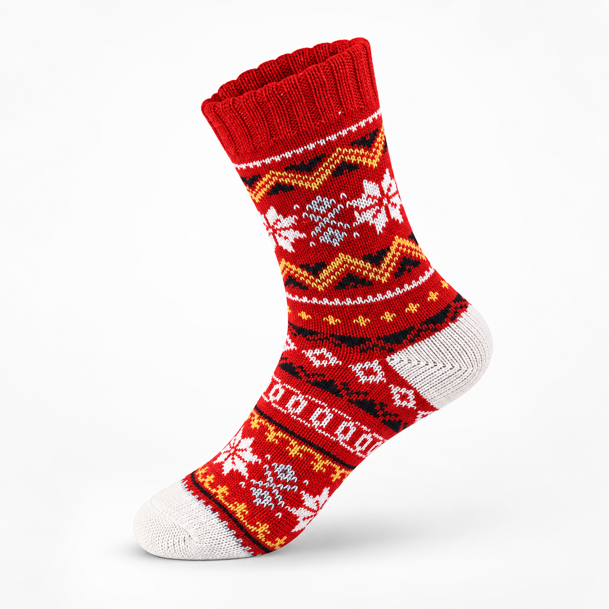 5 Pairs Wool Socks for Women Cozy Thick Everyday Socks