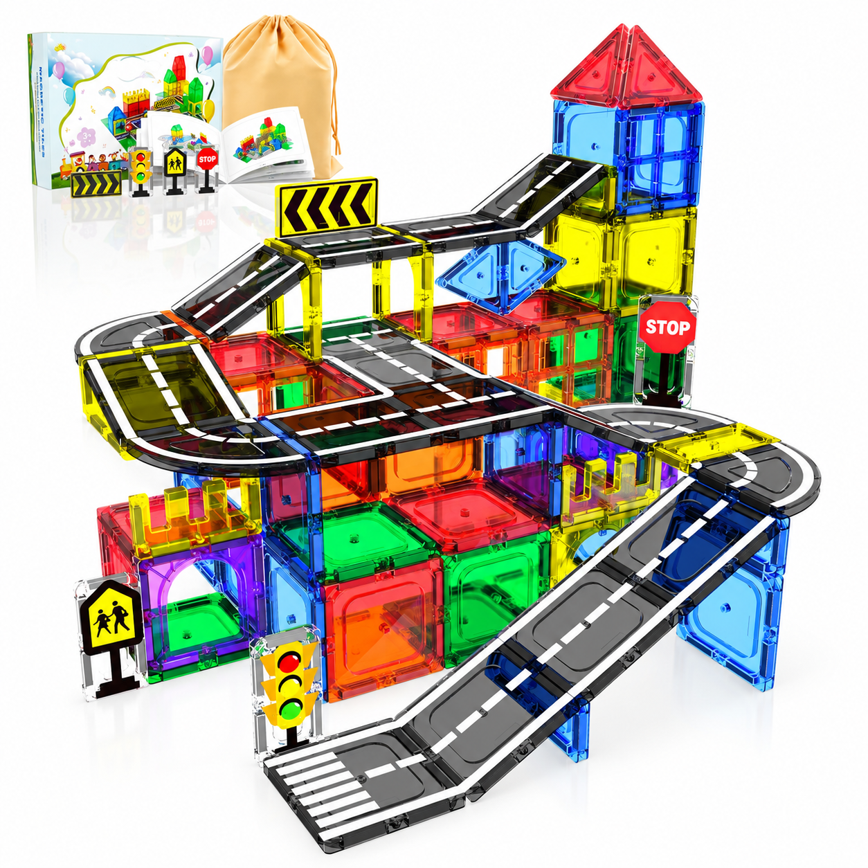 Preschool Montessori Sensory Building Blocks Toy Set For Kids