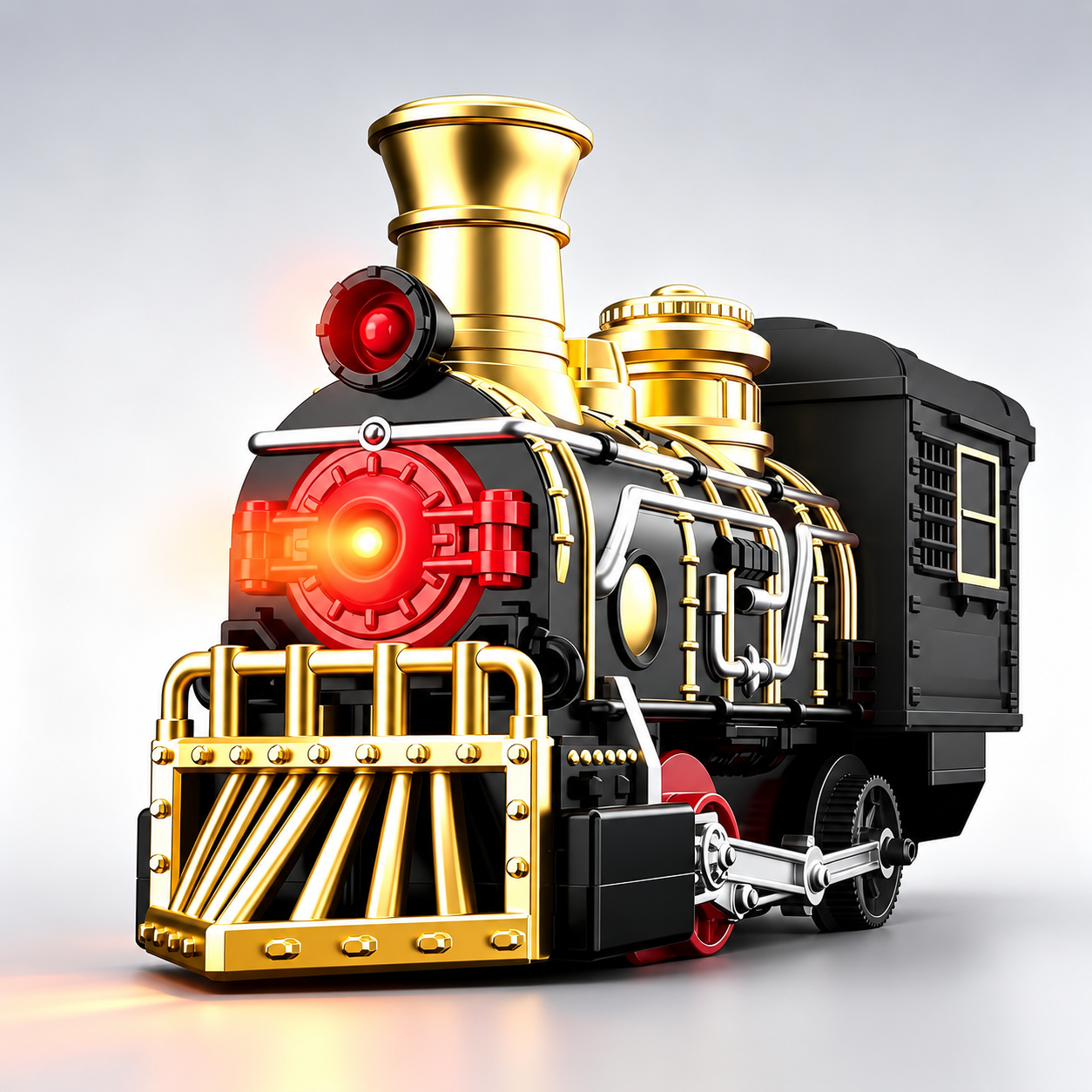 Christmas Electric Train Set With Elevated Tracks Lights And Music
