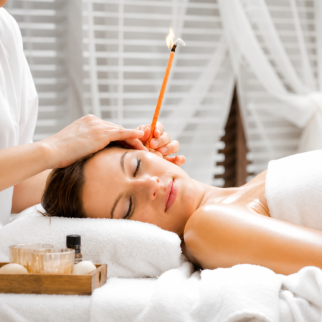 Earwax Cleaning Candle