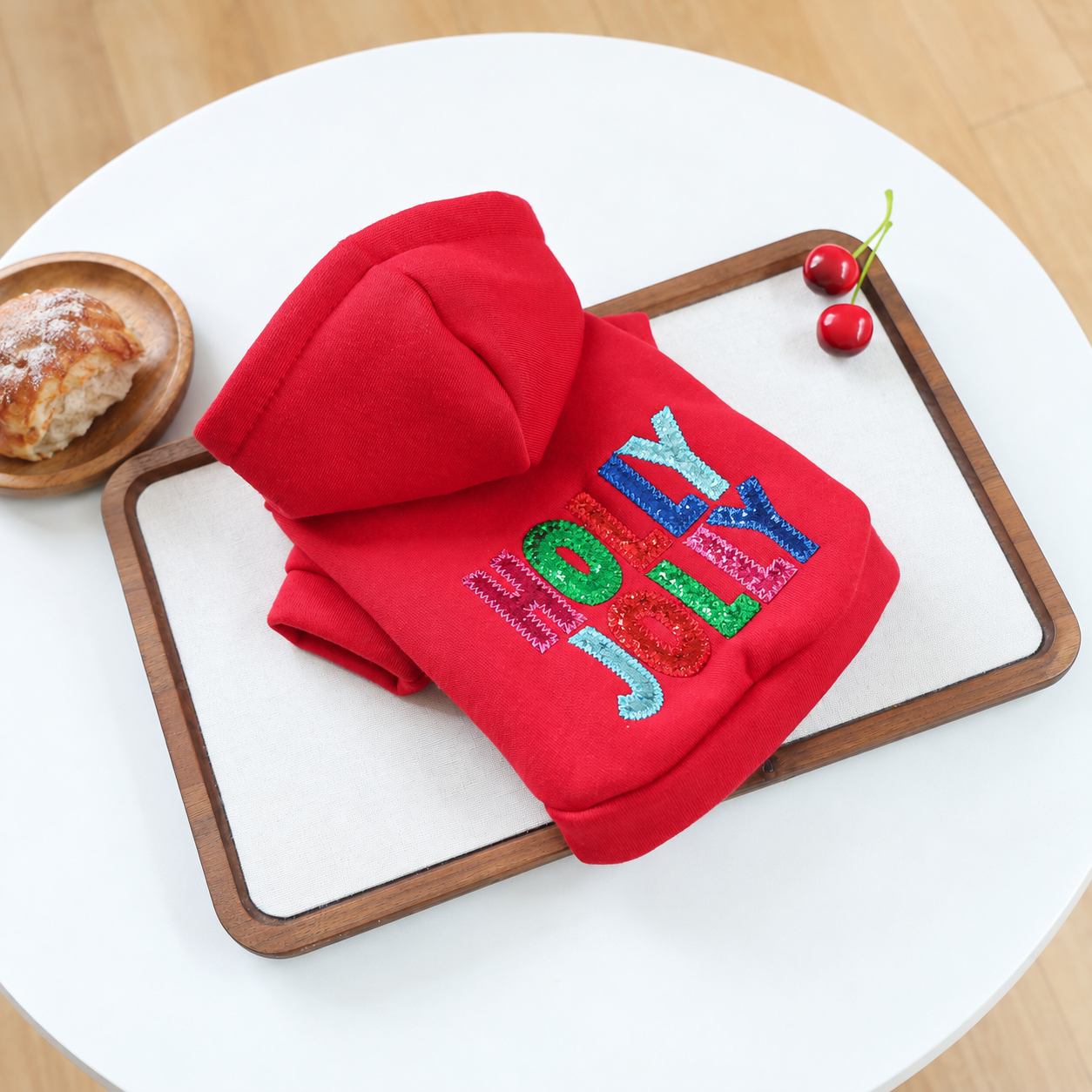 Casual Lightweight Christmas Pet Hoodie For Pets