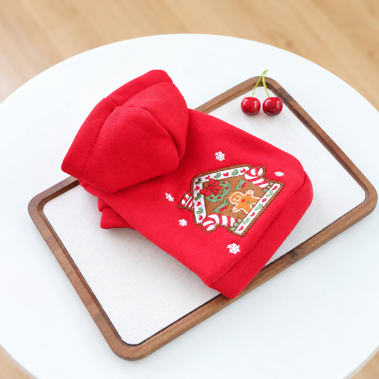 Casual Lightweight Christmas Pet Hoodie For Pets