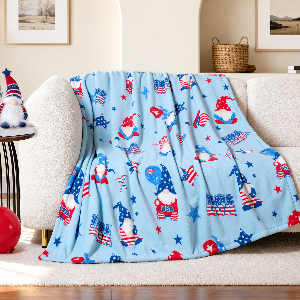 Ultra Soft Christmas Plush Blanket For Men And Women