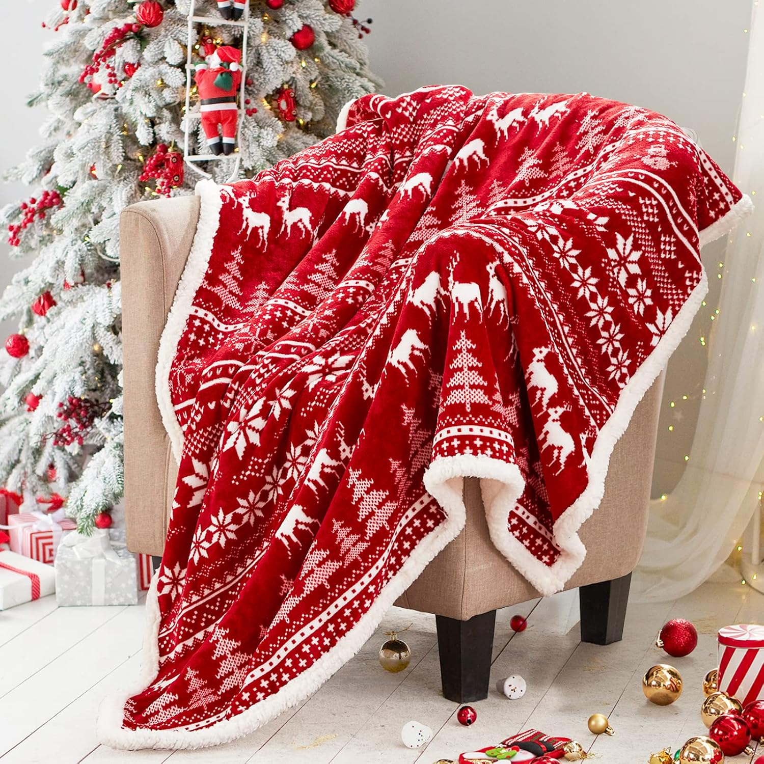 Soft Christmas Blanket For Bed For Men And Women