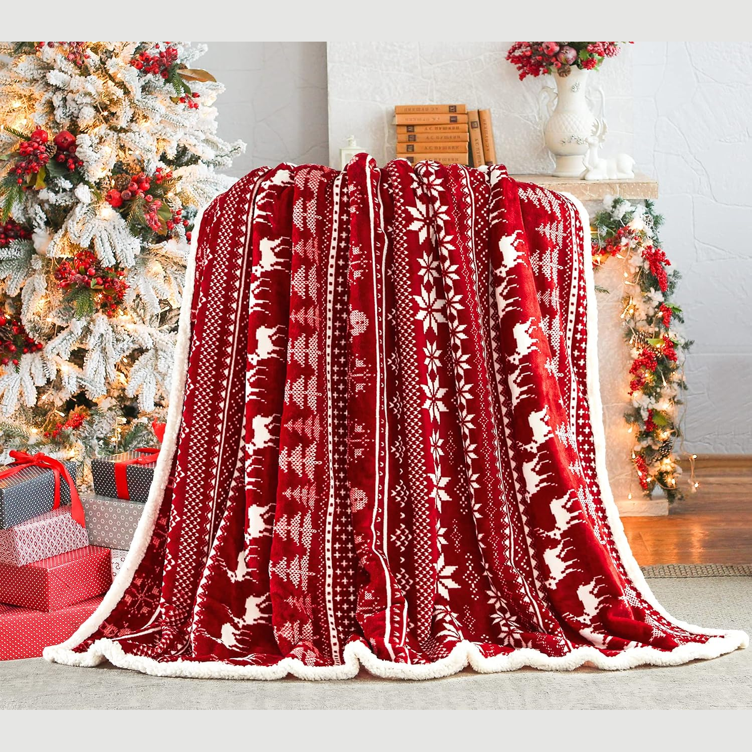Soft Christmas Blanket For Bed For Men And Women