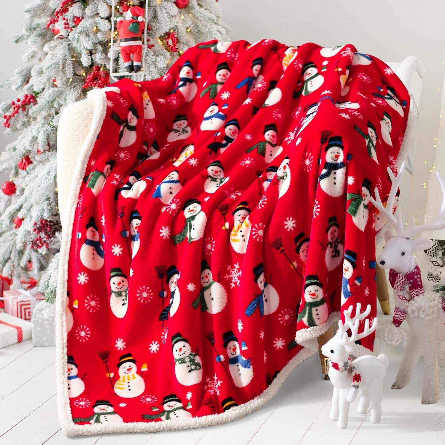 Christmas Blanket For Bed And Sofa For Men And Women