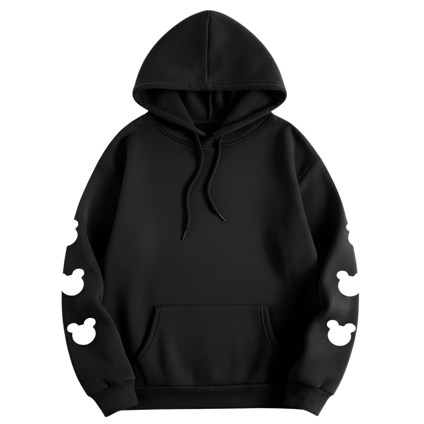 Some Days Just Seem Upside Cartoon Print Pullover Hooded