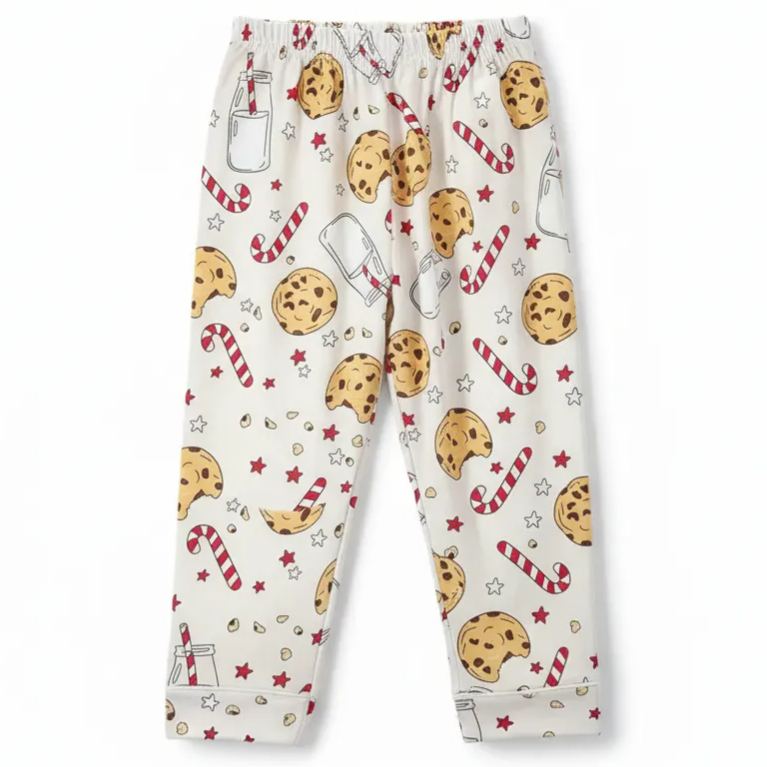 Christmas Thanksgiving Pumpkin Pattern Pajamas Set