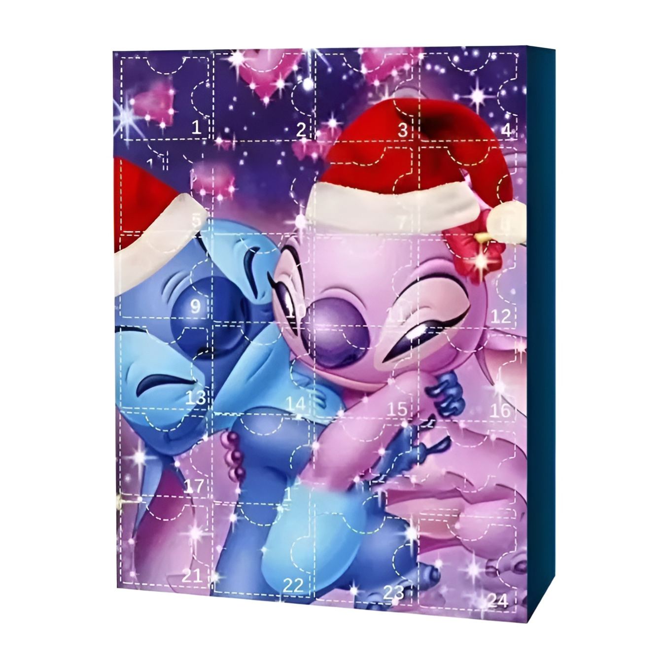 24 Day Christmas Countdown Calendar With Blind Box Toys And Anime Theme For Kids