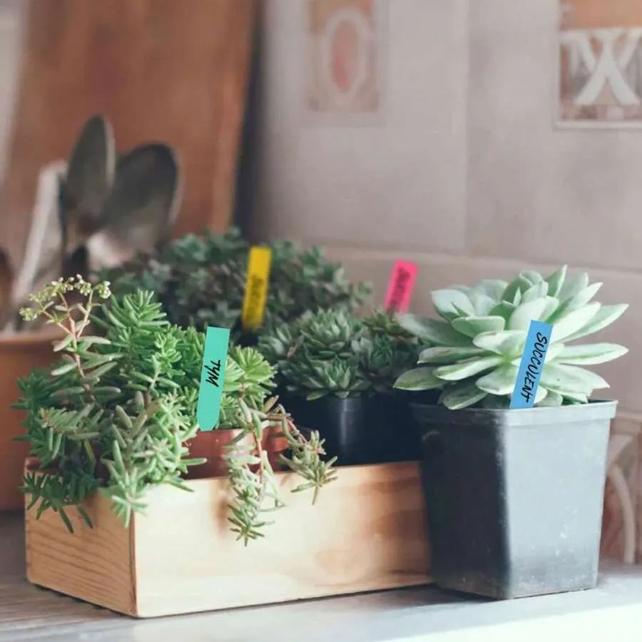 Reusable Waterproof Plant Labels And Garden Pot Markers For Flowers And Seeds