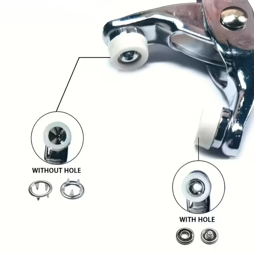 Metal Snap Button Repair Clothing Tool Kit