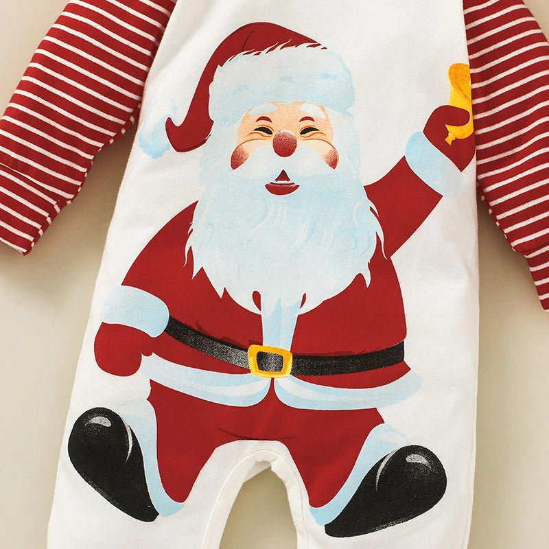 Christmas Baby Rompers With Hats-Children Cloth Shop