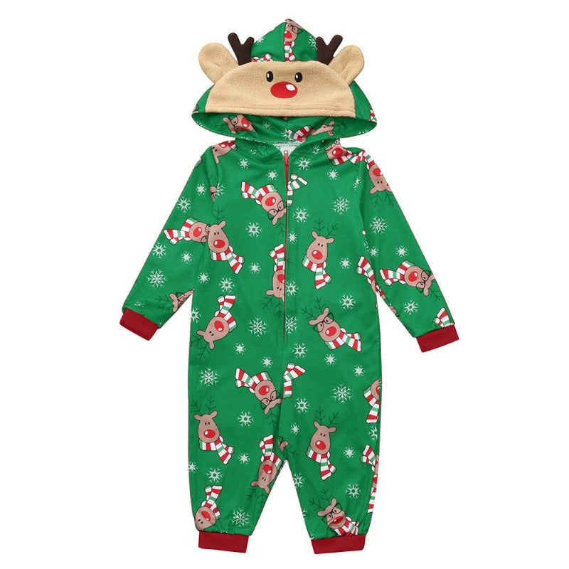 Reindeer Jumper Family Pajama - Amzemart
