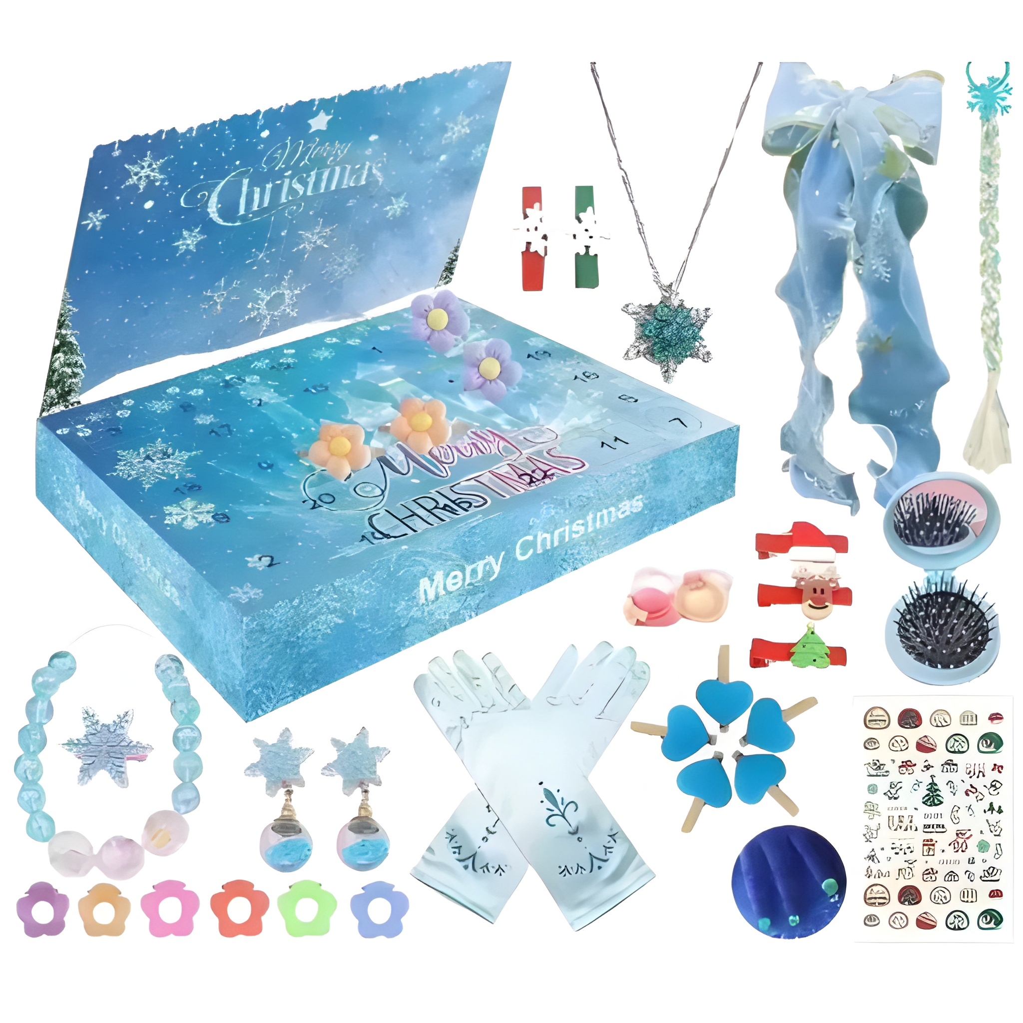 Princess Dress Up Christmas Countdown Advent Calendar Set
