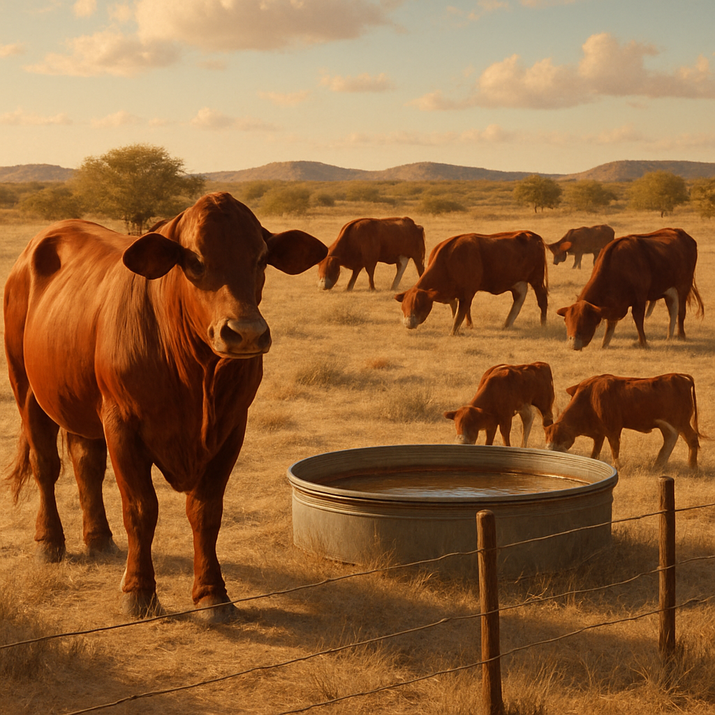 Santa Gertrudis Cattle United States Paint by diamonds kits