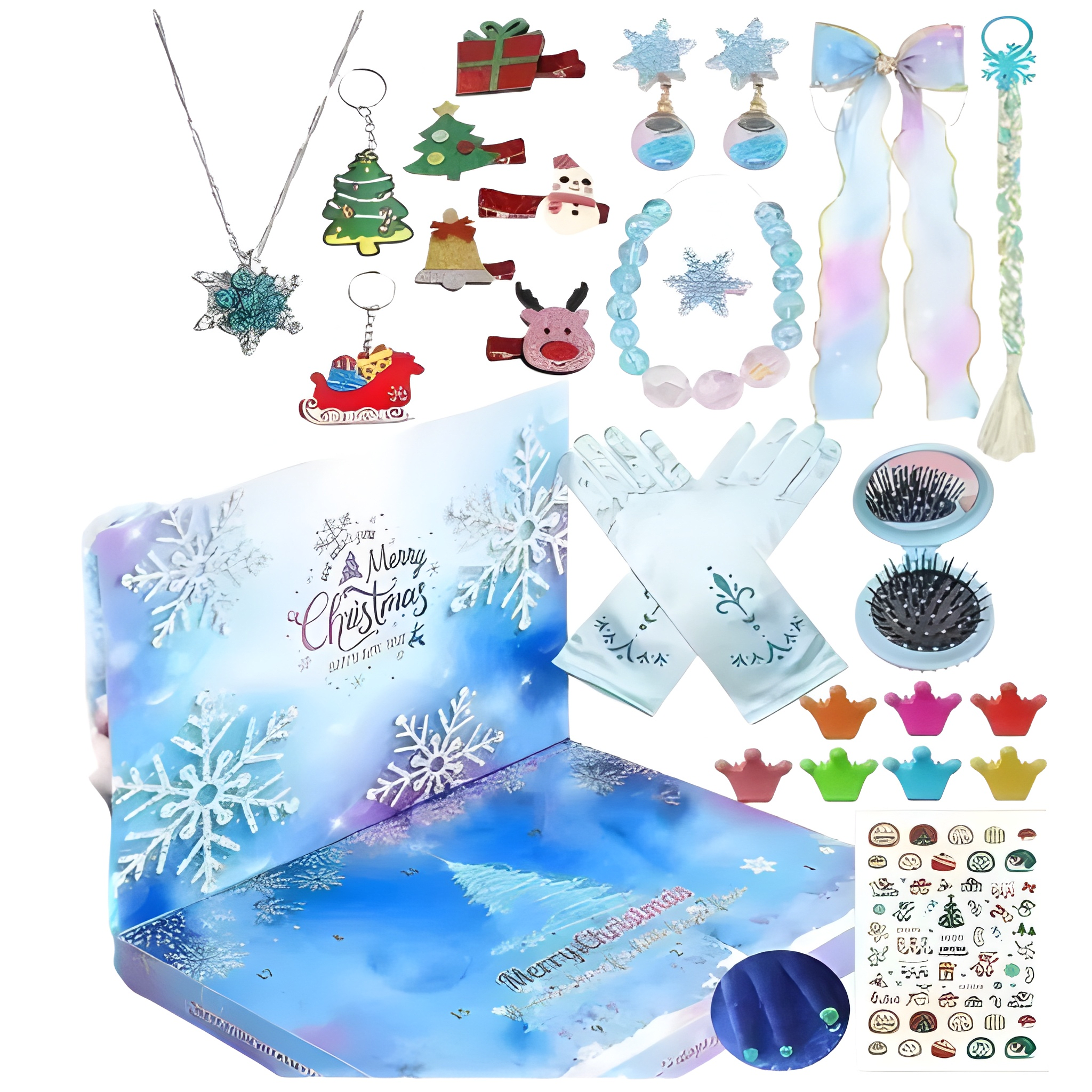 Princess Dress Up Christmas Countdown Advent Calendar Set