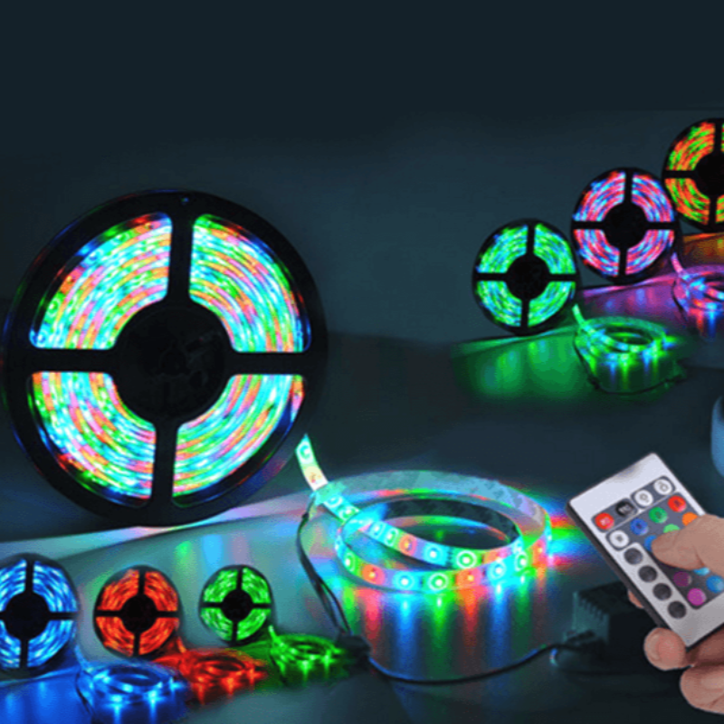16 Feet 300 LED Waterproof Light Strip With IR Remote Control - FREE SHIP DEALS
