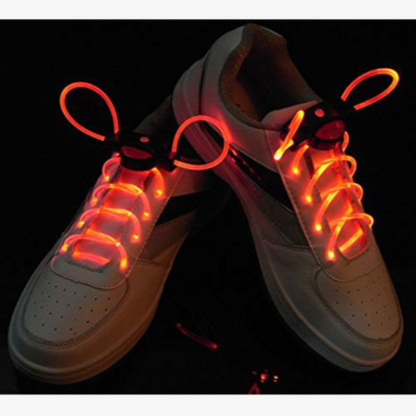 LED Waterproof Shoelaces - 3 Modes - Assorted Colors - FREE SHIP DEALS