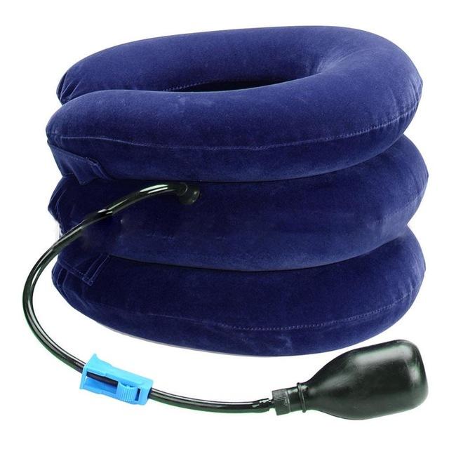 Three Layers Cervical Traction Inflatable Pillow