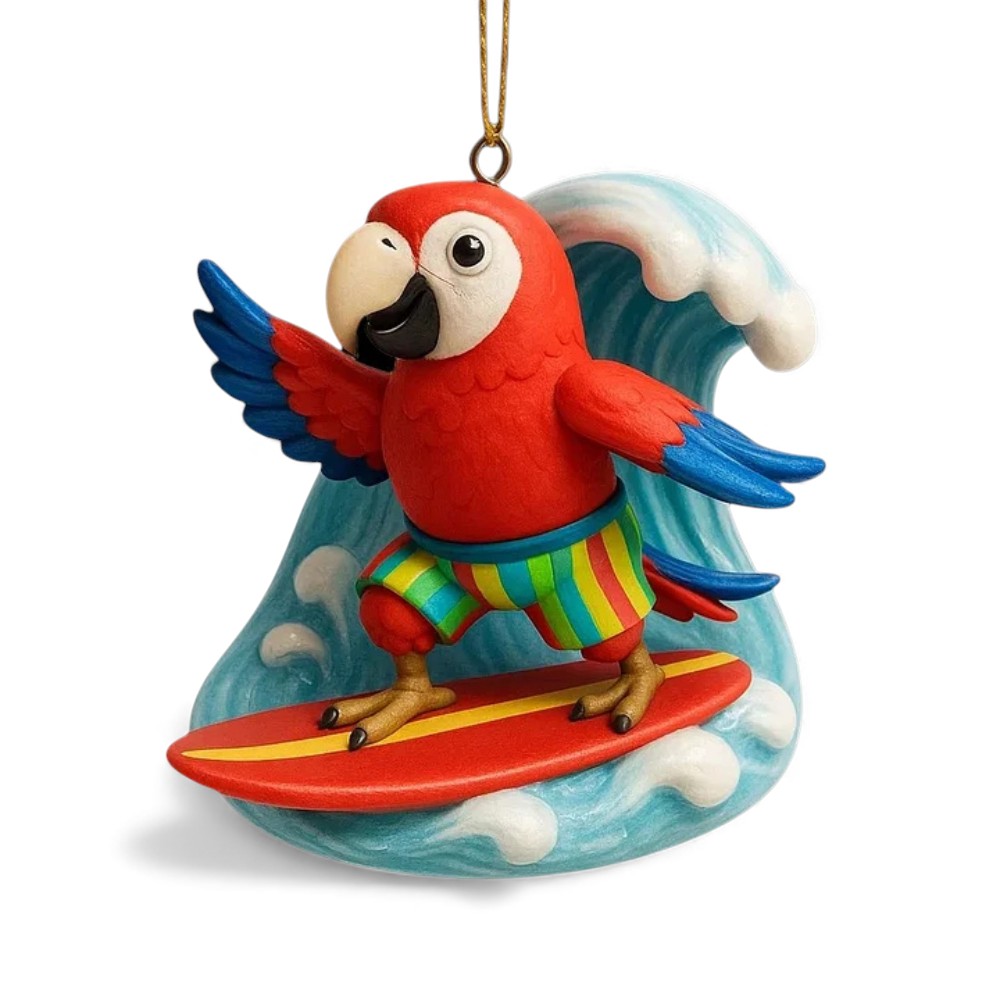 Parrot Figurine Advent Calendar 2025 With Miniature Bird Collectibles