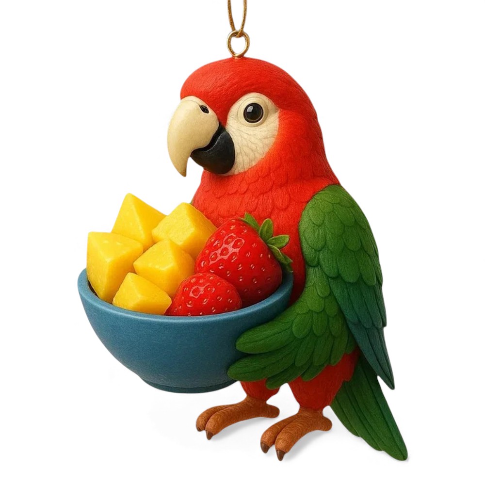Parrot Figurine Advent Calendar 2025 With Miniature Bird Collectibles