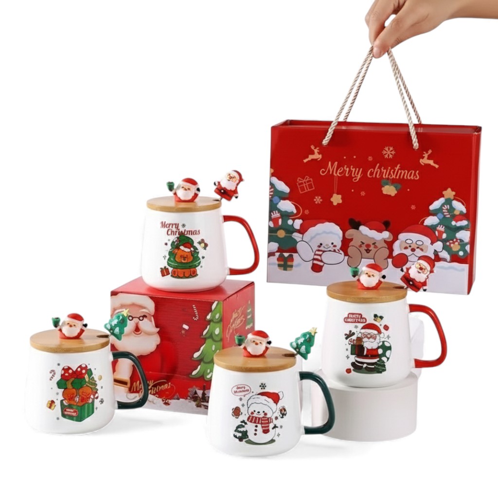 New Year Festive Christmas Xmas Theme Ceramic Mug
