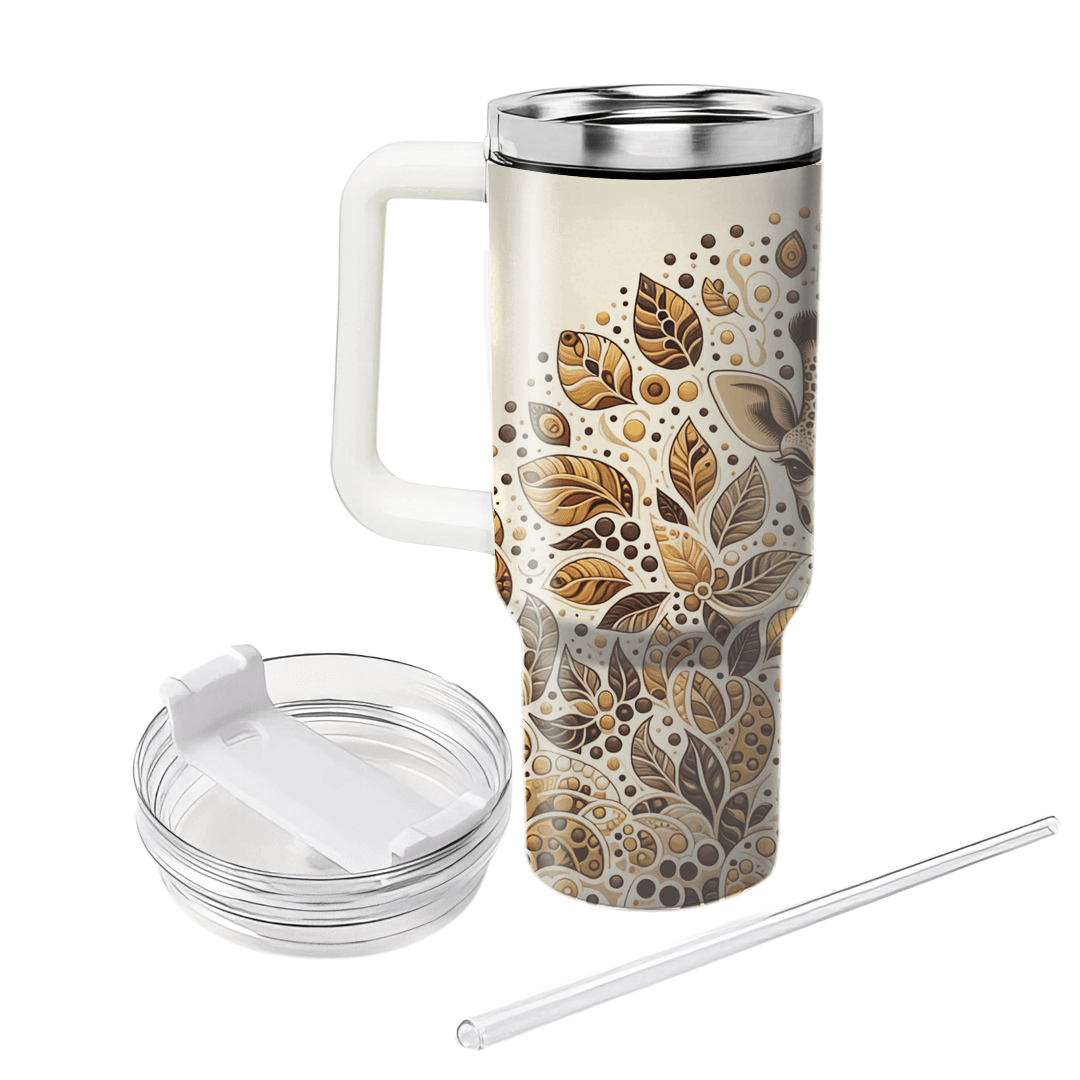 Charming Giraffe Patterns  Tumbler Cups