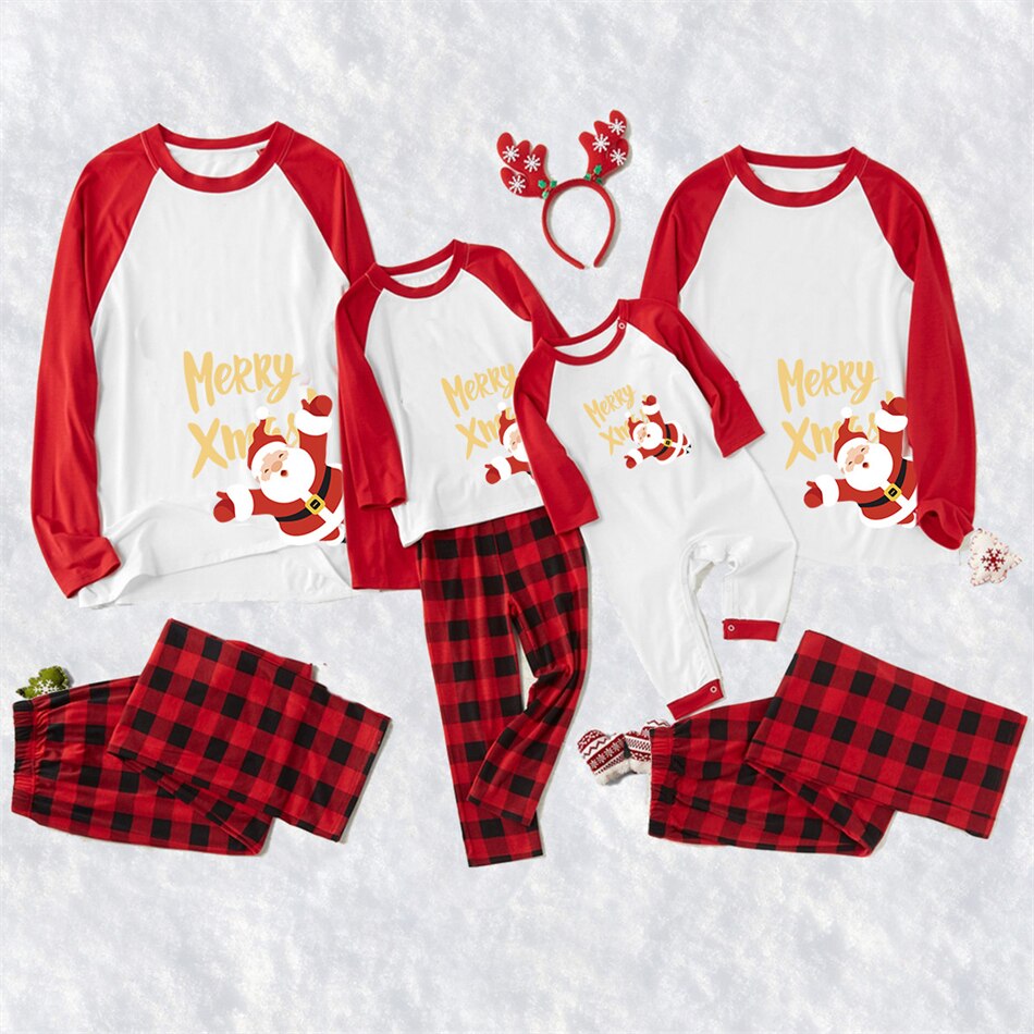 The Elegant Xmas Family Matching Pajama Set - Amzemart