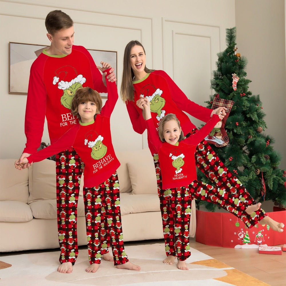The Xmas Elegant Family Matching Pajama Set - Amzemart