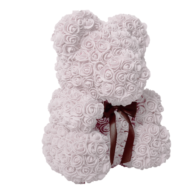 Flower Rose Teddy Bear-Amzemart