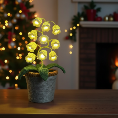 Handmade Lily Of The Valley LED Lantern