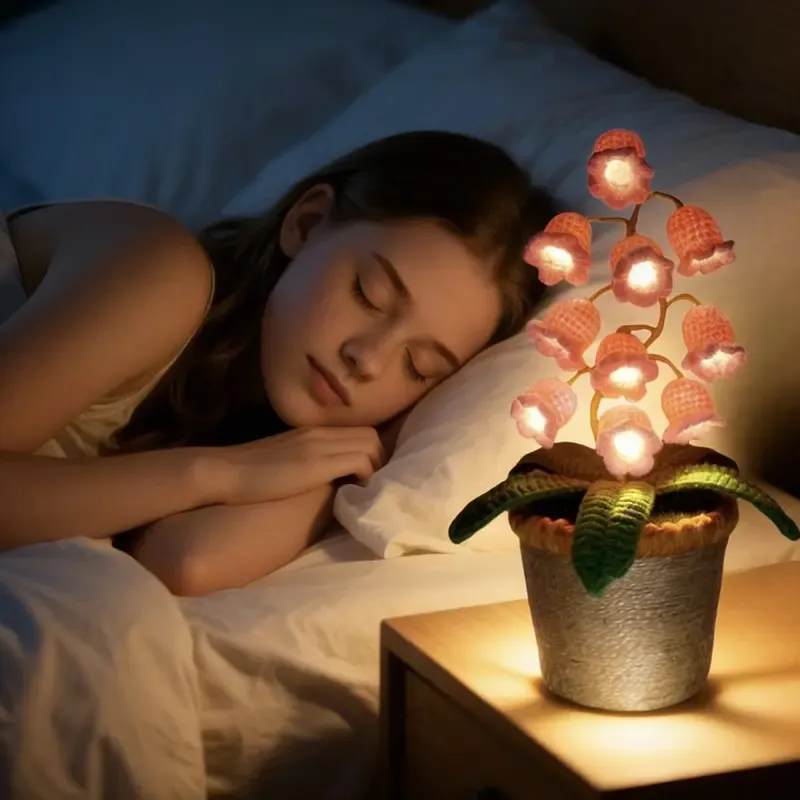 Handmade Lily Of The Valley LED Lantern