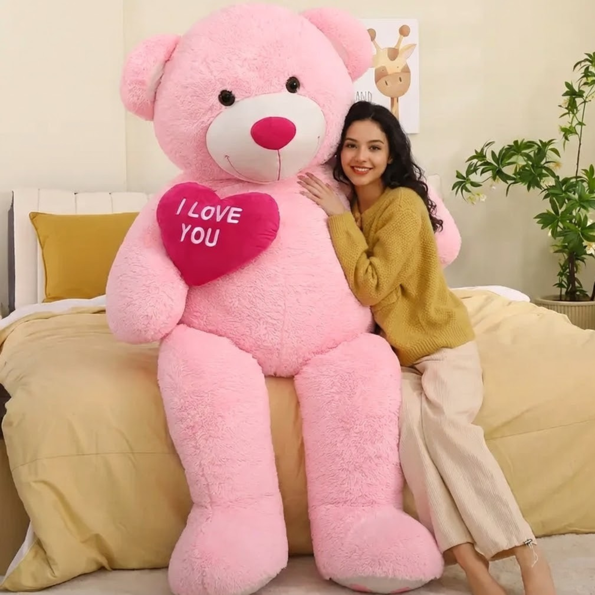 Jumbo Plush Teddy Bear