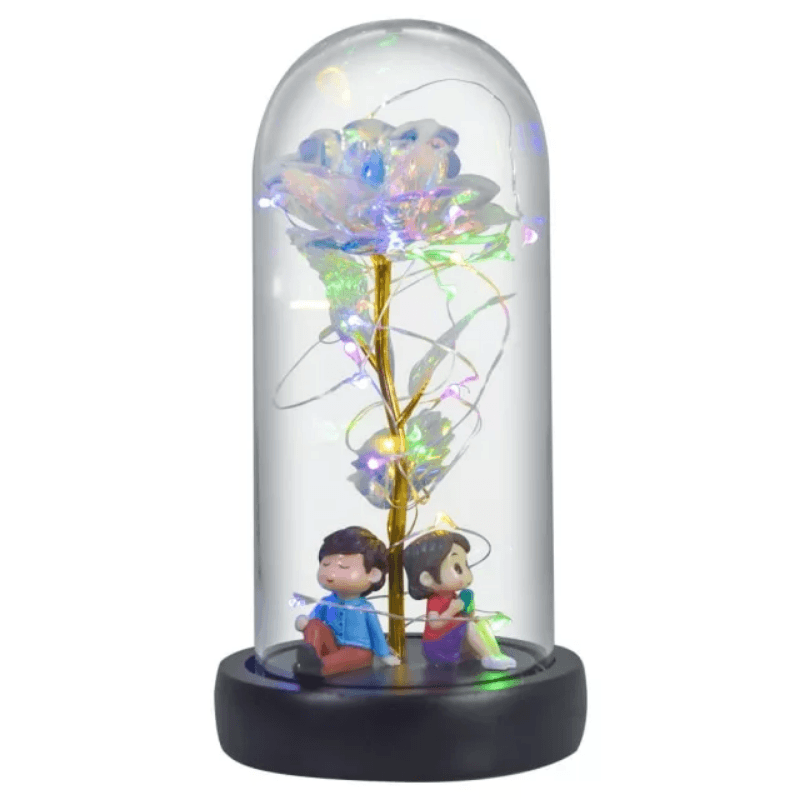 Eternal Rose Characters -Ideal Gift For Any Occasion-Flower Teddy Bear