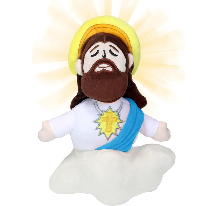 Jesus Plush Toy-Flower Teddy Bear