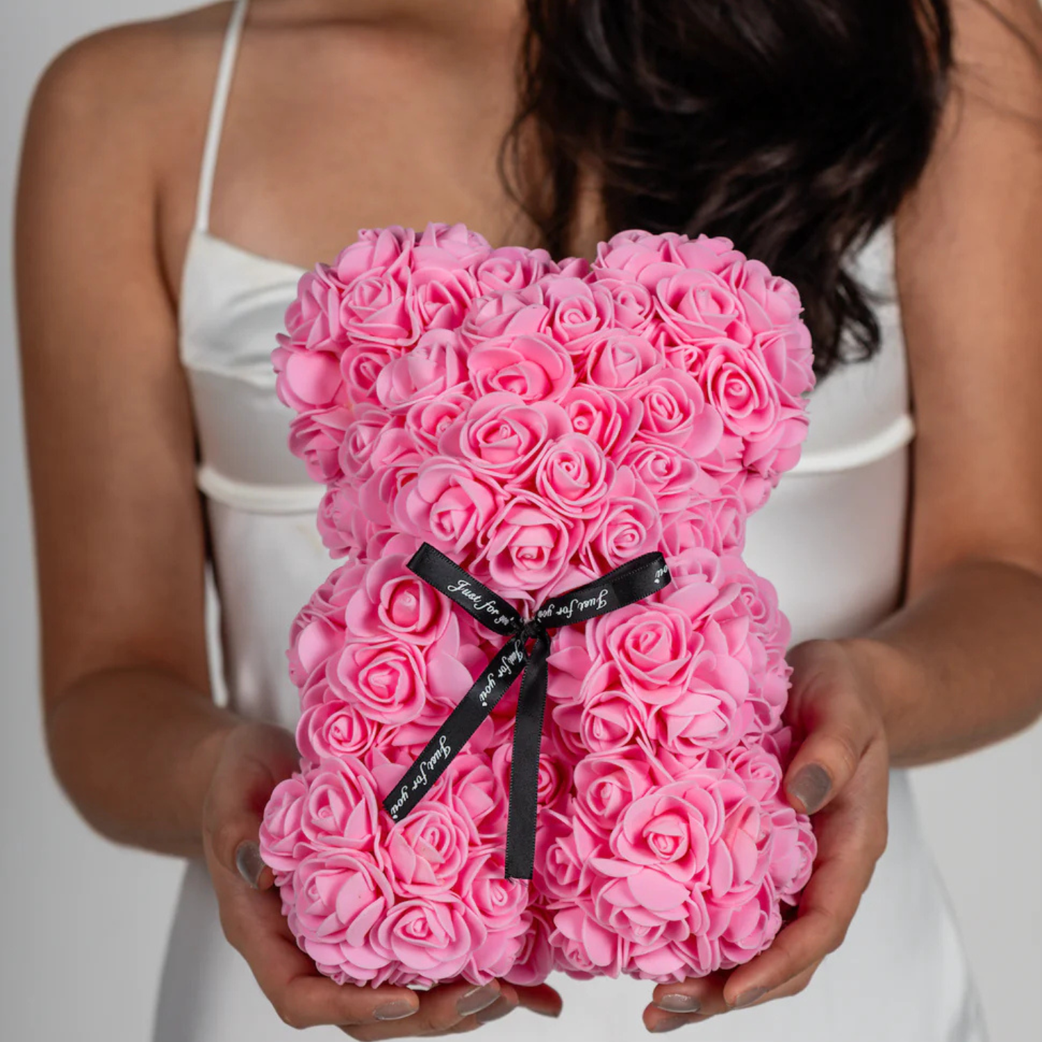 Flower Teddy Bear-Flower Teddy Bear