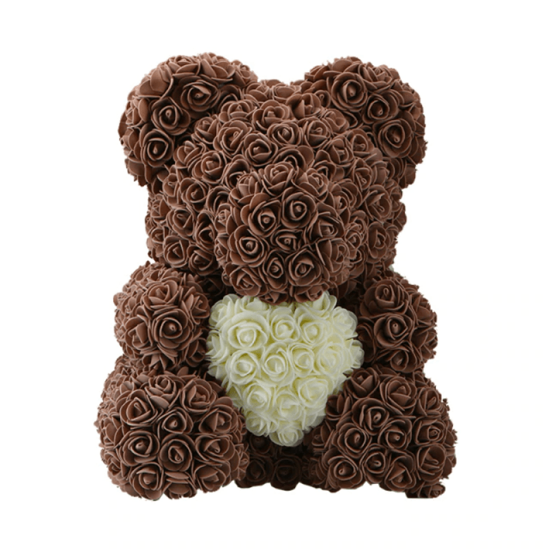 Large Rose Bear – A Unique And Elegant Gift-Flower Teddy Bear