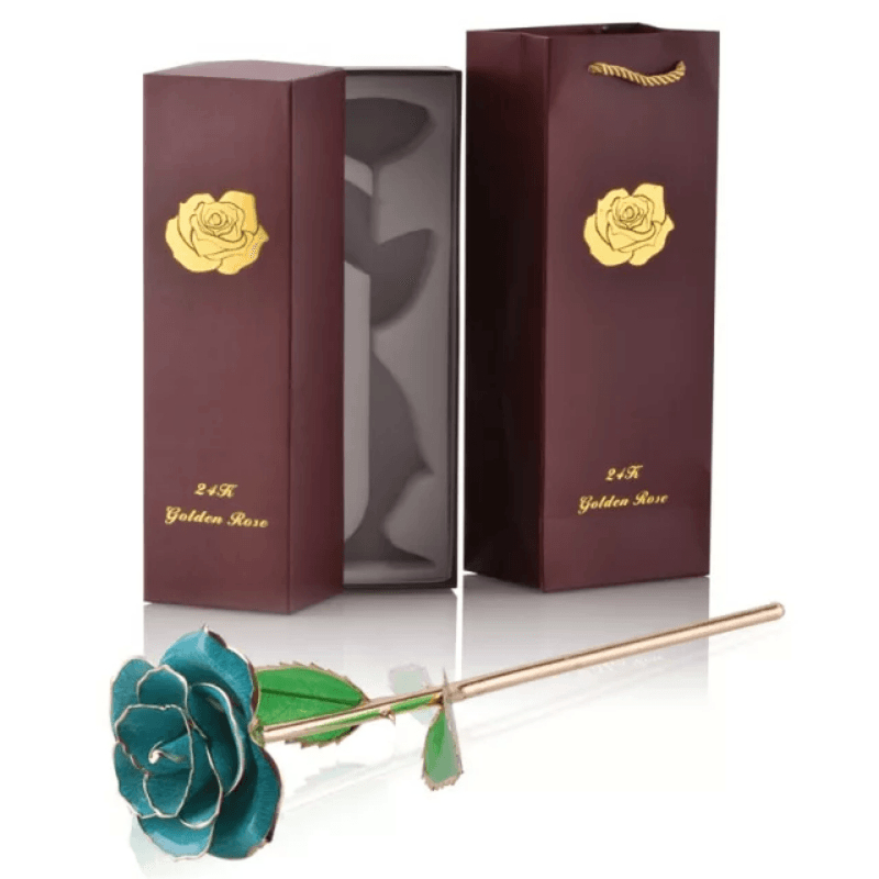 Forever Metal Rose Box - The Stylish Design Rose Box-Flower Teddy Bear