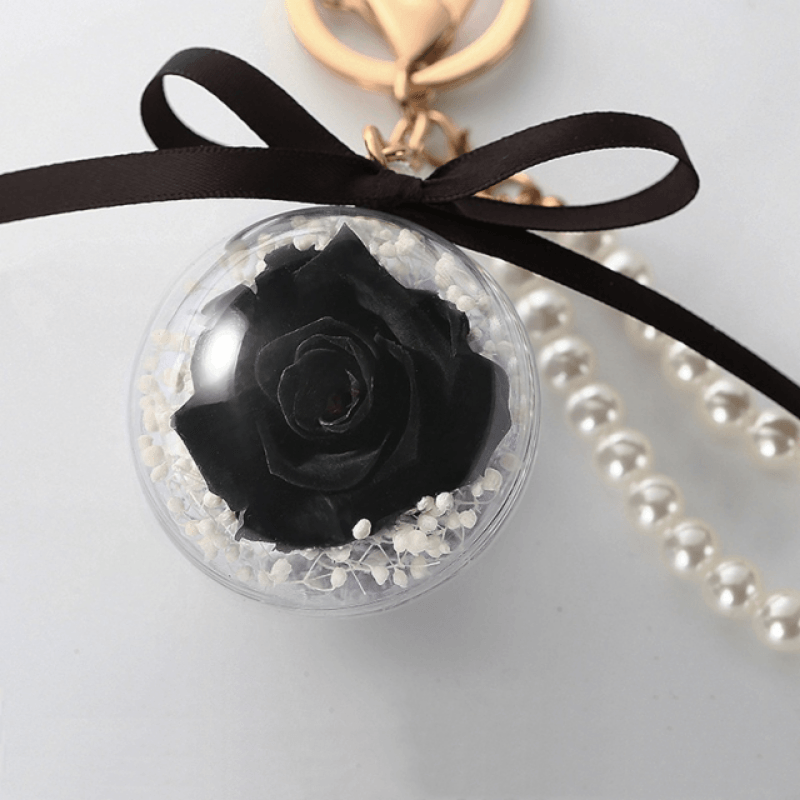 Eternal Rose Car Pendant: A Stunning Decorative Accent For Any Space-Flower Teddy Bear