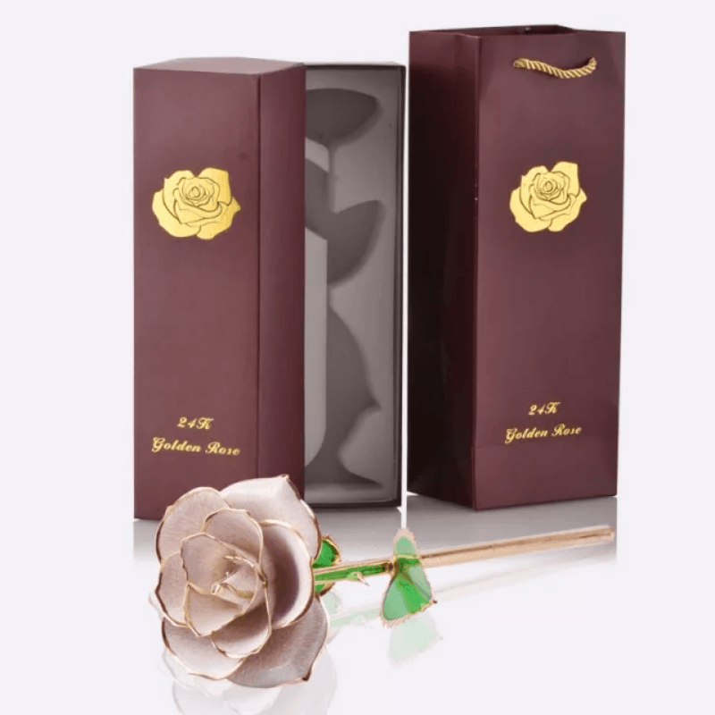 Forever Metal Rose Box - The Stylish Design Rose Box-Flower Teddy Bear