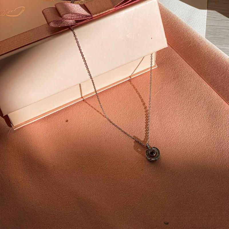16 Roses Jewelry Box – Romantic Pendant Necklace Gift - Flower Teddy Bear