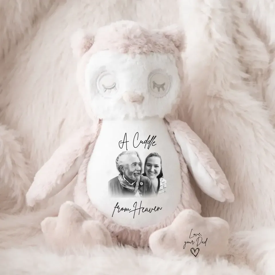 Personalised Cuddle Bear | A Heavenly Hug