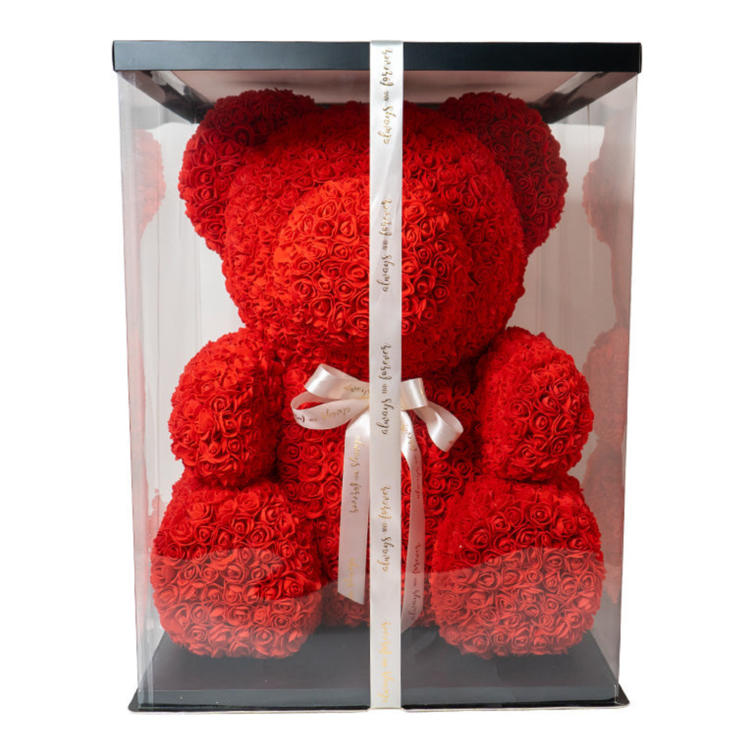 Decorative Rose Teddy Bear-Flower Teddy Bear