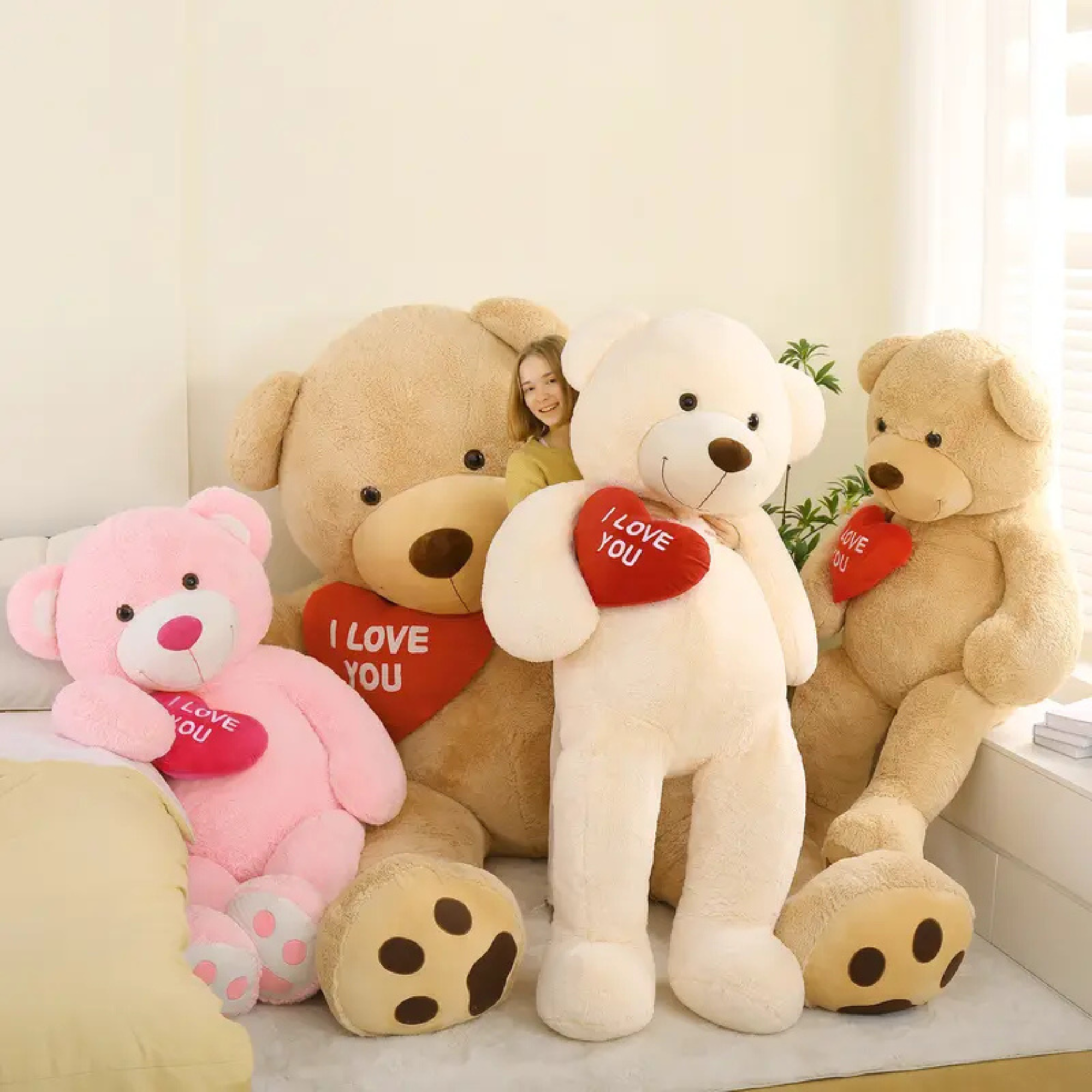 Jumbo Plush Teddy Bear