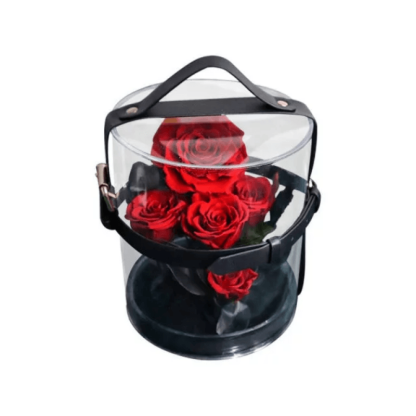Rose Bouquet Lantern Gift-Flower Teddy Bear