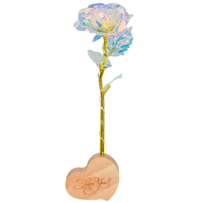 Galaxy Rose Flower – Gorgeous Gold Foil Rose For Decoration-Flower Teddy Bear