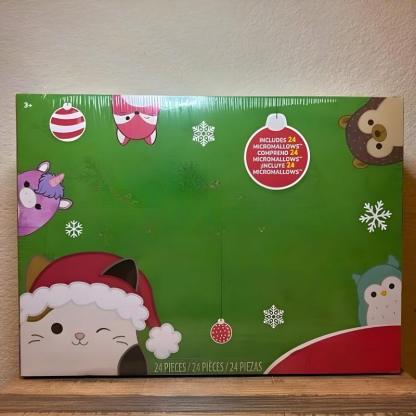Christmas Magic Plush Calendar – Perfect for Display and Gifting-Flower Teddy Bear
