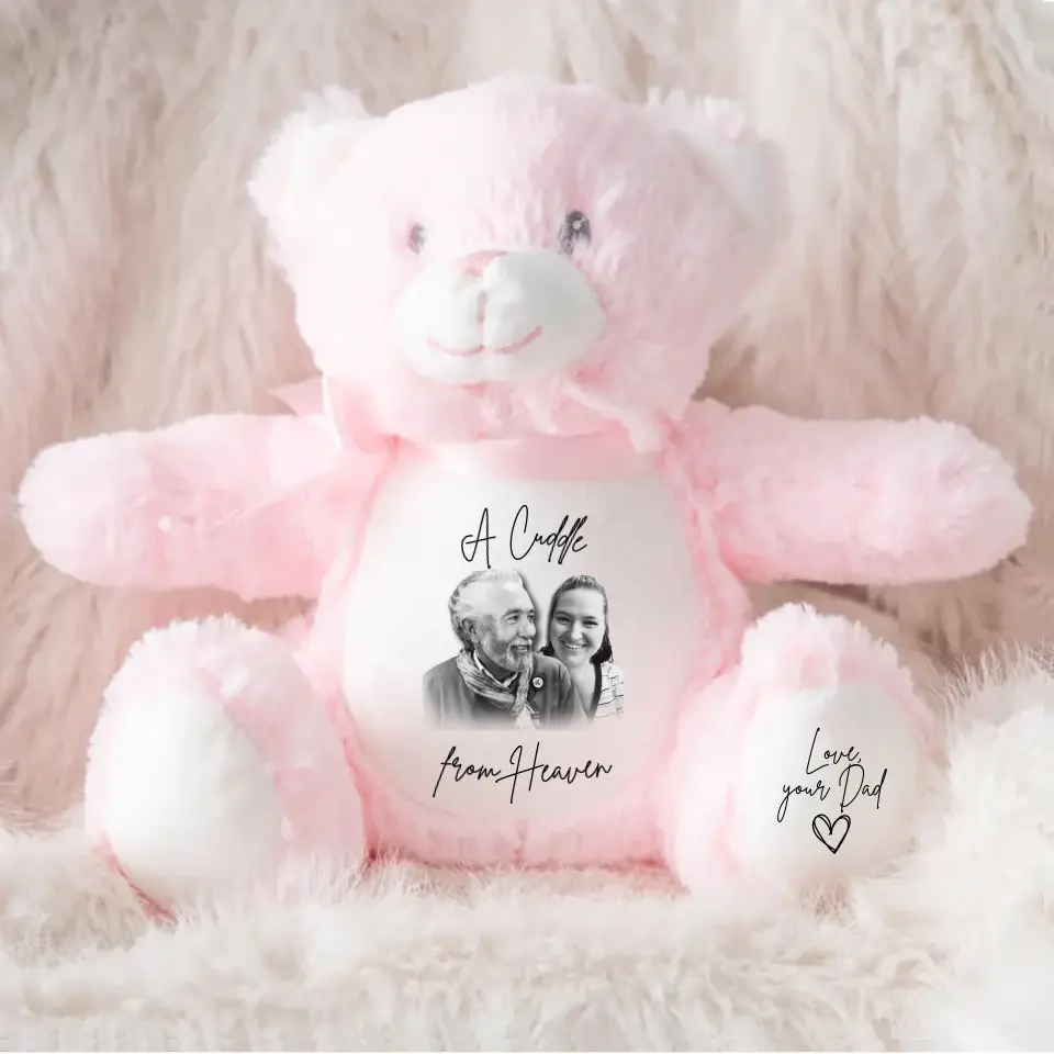 Personalised Cuddle Bear | A Heavenly Hug