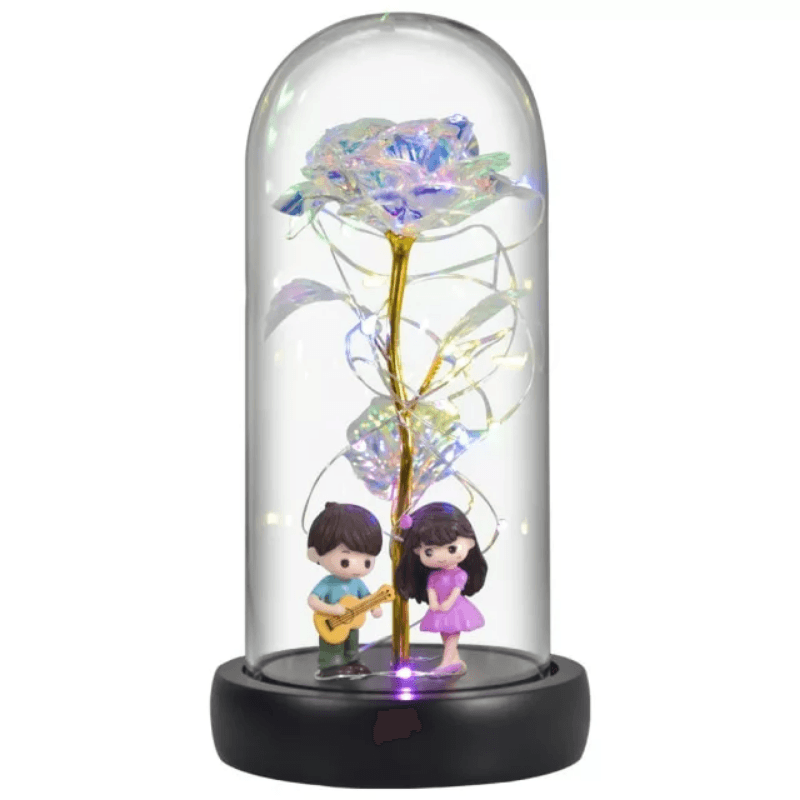 Eternal Rose Characters -Ideal Gift For Any Occasion-Flower Teddy Bear